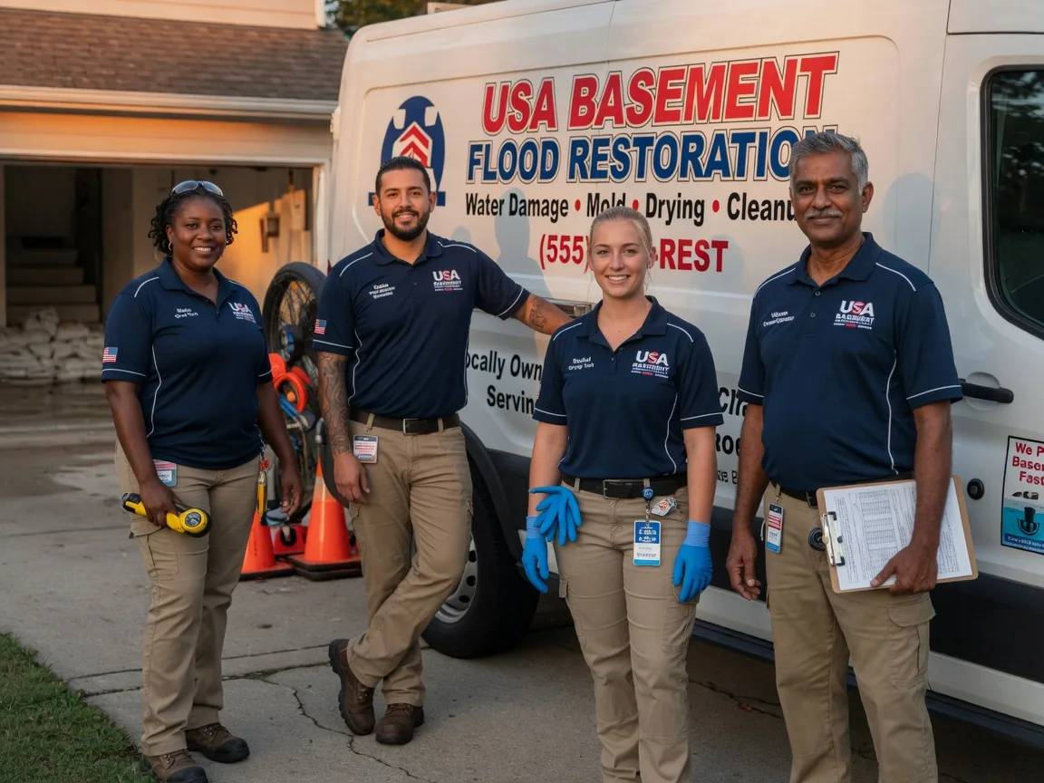 Basement Flood Cleanup company in Montague, MI