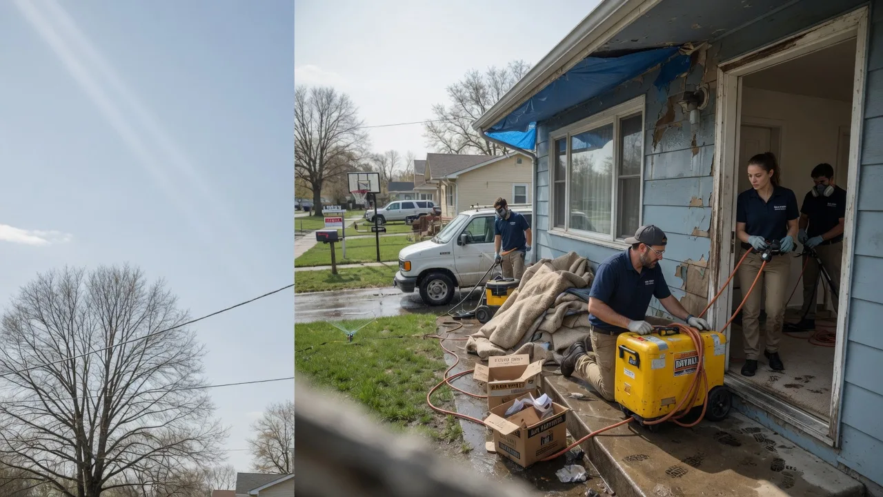 Basement Flood Cleanup in Montague, MI near me
